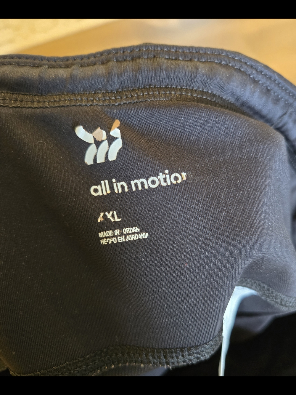 all in motion Black High-Rise Athletic Bike Shorts with Side Pockets - Picture 4 of 5